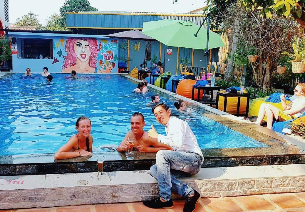 The Flex Hostel Σιέμ Ρέαπ Εξωτερικό φωτογραφία