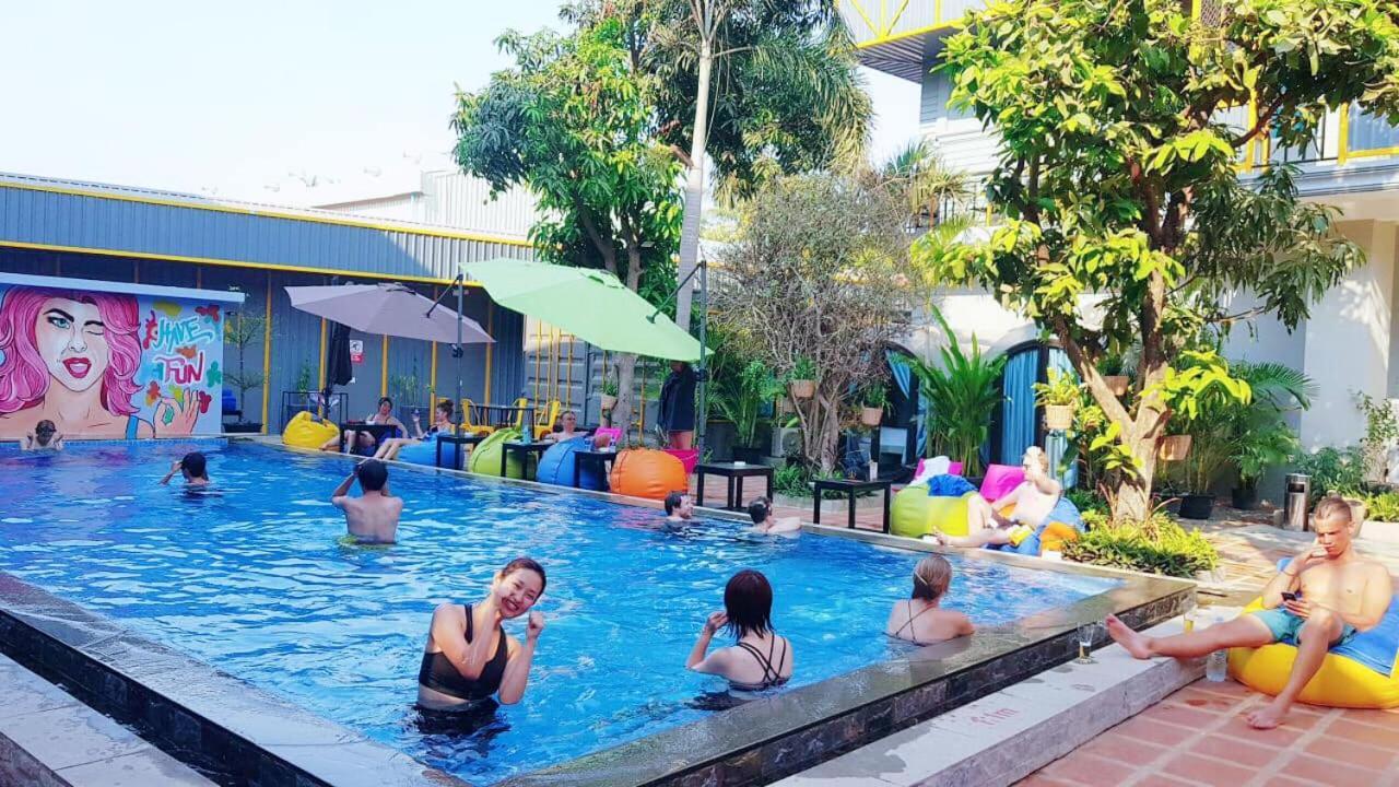 The Flex Hostel Σιέμ Ρέαπ Εξωτερικό φωτογραφία