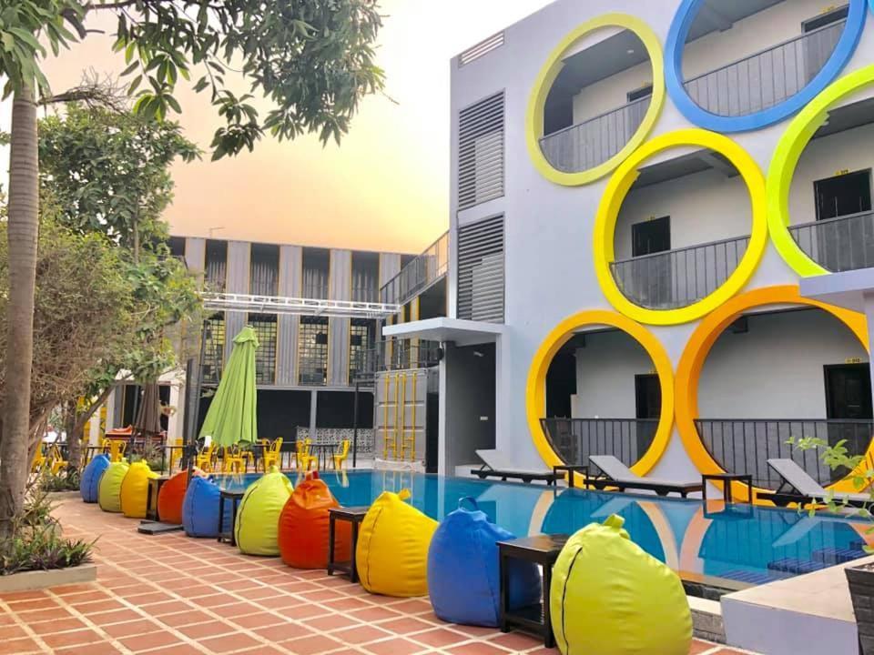 The Flex Hostel Σιέμ Ρέαπ Εξωτερικό φωτογραφία