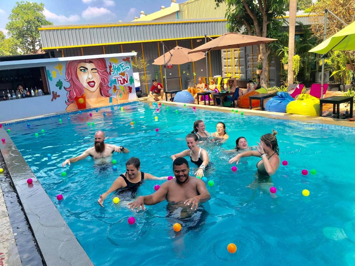 The Flex Hostel Σιέμ Ρέαπ Εξωτερικό φωτογραφία